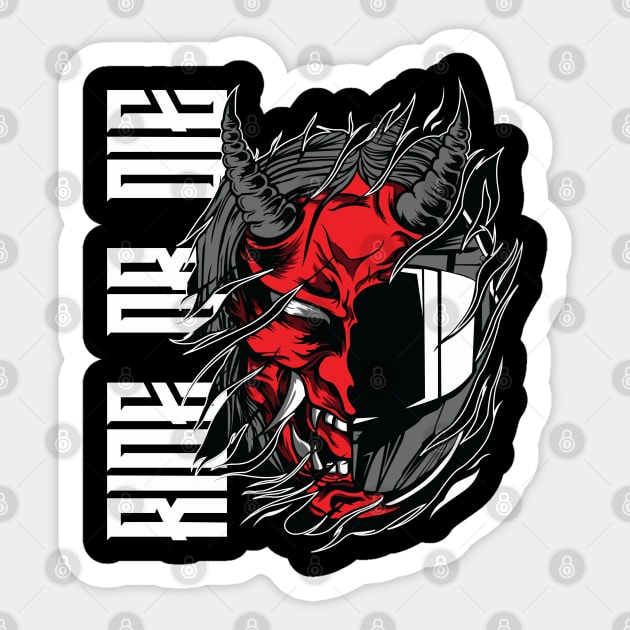 Riders Sticker by Ifoart